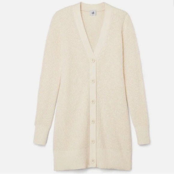 Cabi Book Club Cardigan Ivory‎ size XS Women's clothing - Picture 2 of 8